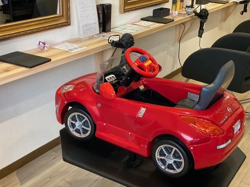 キッズ用カーチェア完備