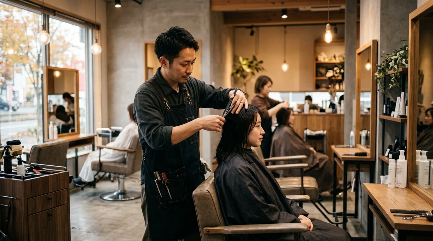 美容師で年収500万を実現する具体的な方法|宮城県多賀城・名取で高収入キャリアを築く のメインビジュアル