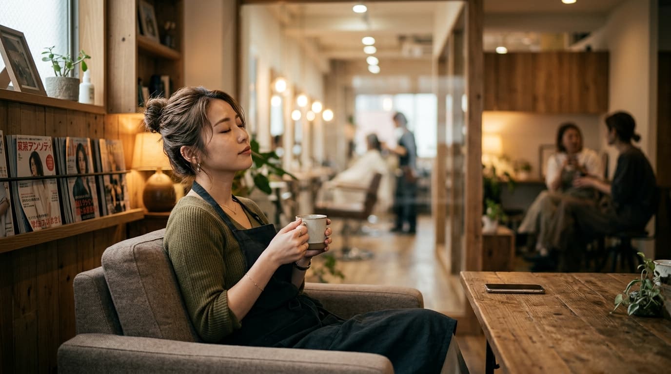 美容師の燃え尽き症候群を防ぐ方法|原因と予防策を解説 のメインビジュアル